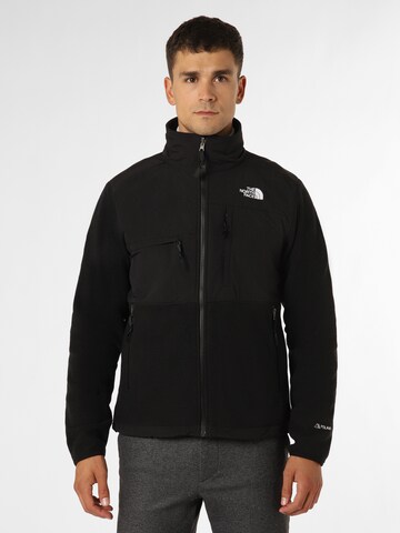 THE NORTH FACE Athletic fleece jacket 'Denali' in Black: front