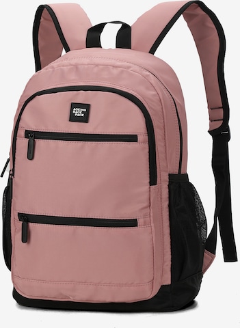 Aoking Backpack in Pink: front