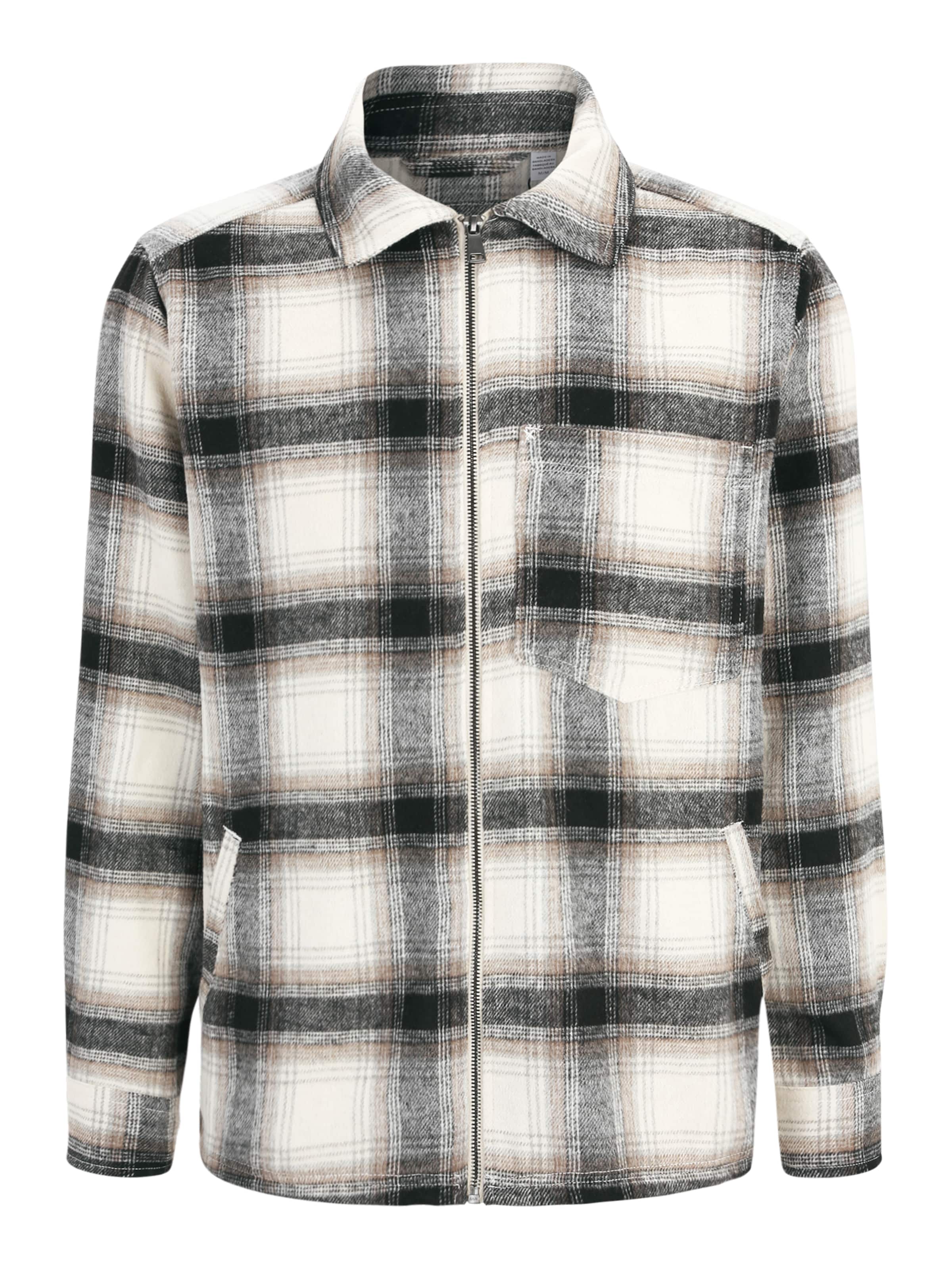Only & Sons Regular fit Button Up Shirt 'ONSAustin' in White: front