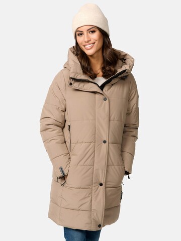 Cappotto invernale 'Karumikoo XVI' di MARIKOO in beige: frontale