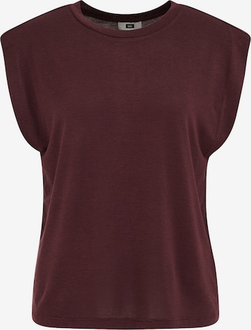 WE Fashion Toppi värissä punainen: etupuoli