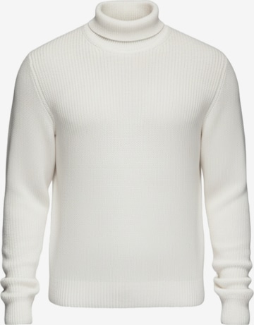 Pull-over 'OM-SWTN-0162' Ombre en blanc : devant