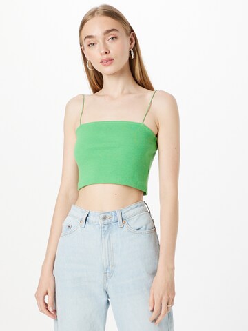Nasty Gal Top in Green: front