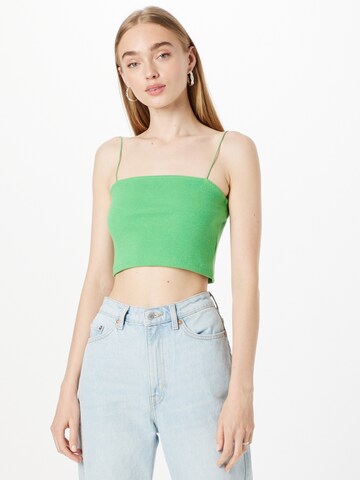 Top di Nasty Gal in verde: frontale