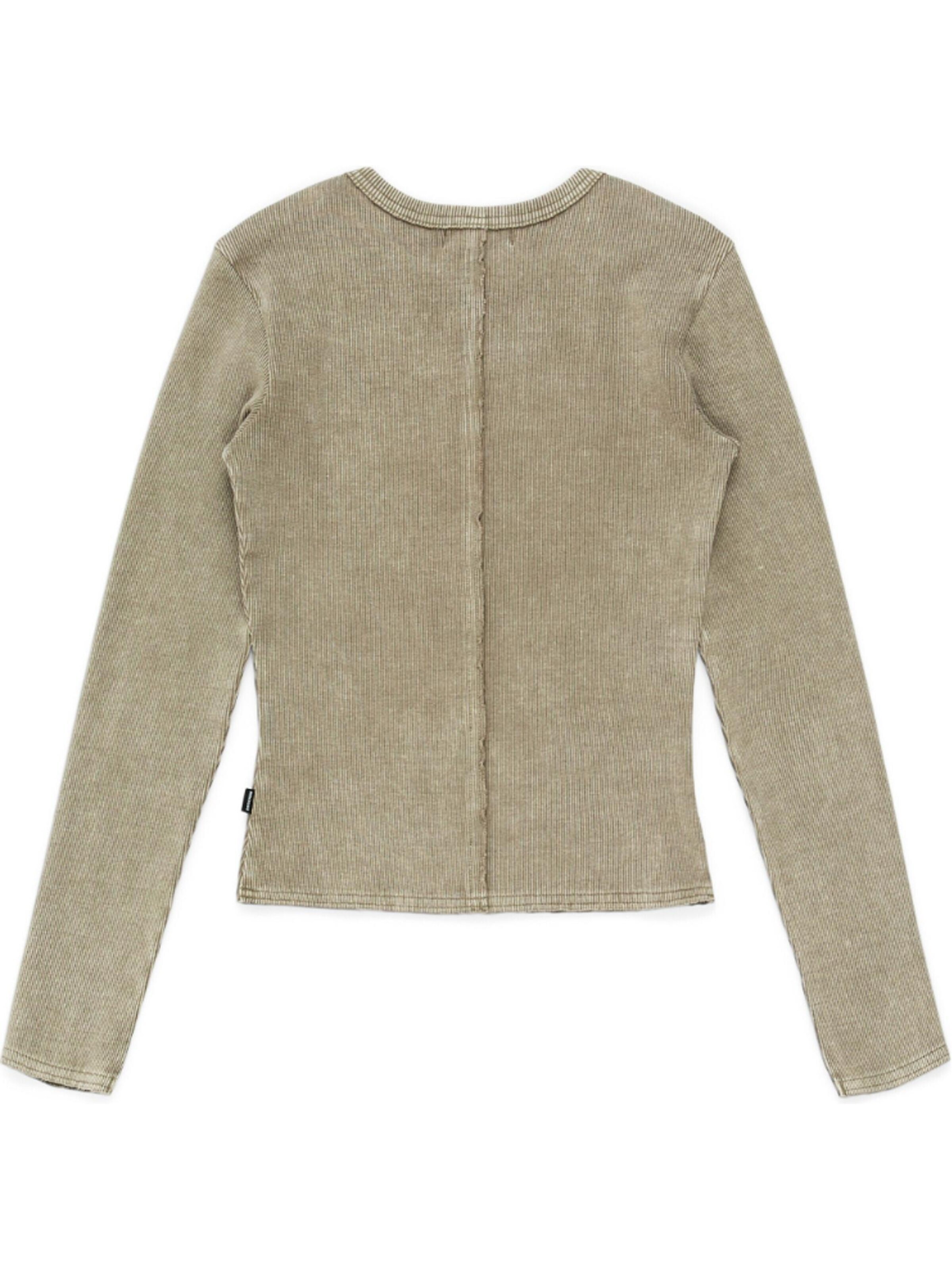 Dr. Denim Shirt 'Stella Rib' in Beige