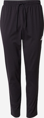 ADIDAS SPORTSWEARregular Sportske hlače - crna boja: prednji dio