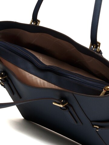 Borsa a mano 'Voyager Large East-West Tote' di Michael Kors in blu