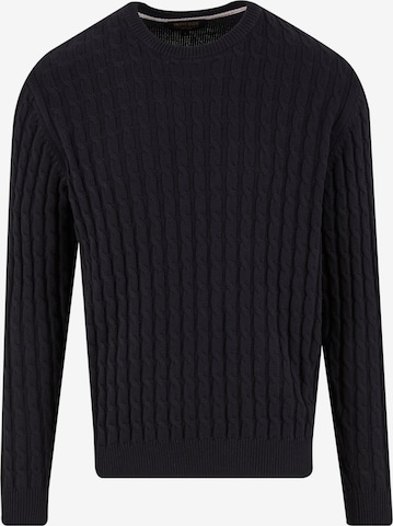 INDICODE JEANS Pullover 'Trevin' in Schwarz: Vorderseite