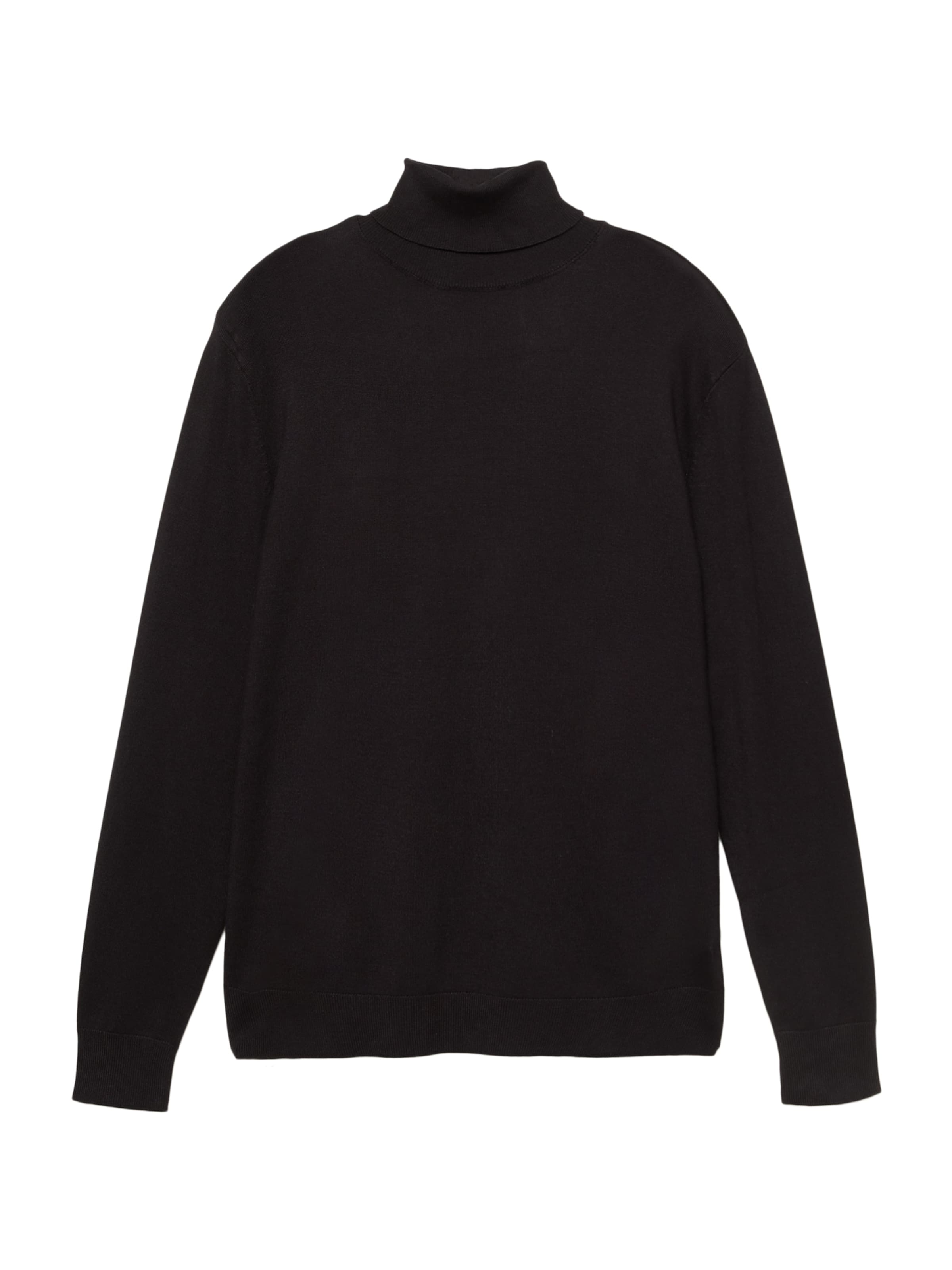 Pull&Bear Sweater in Black: front