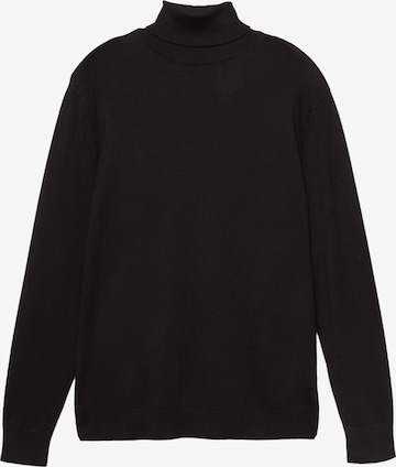 Pull&Bear Sweter w kolorze czarny: przód