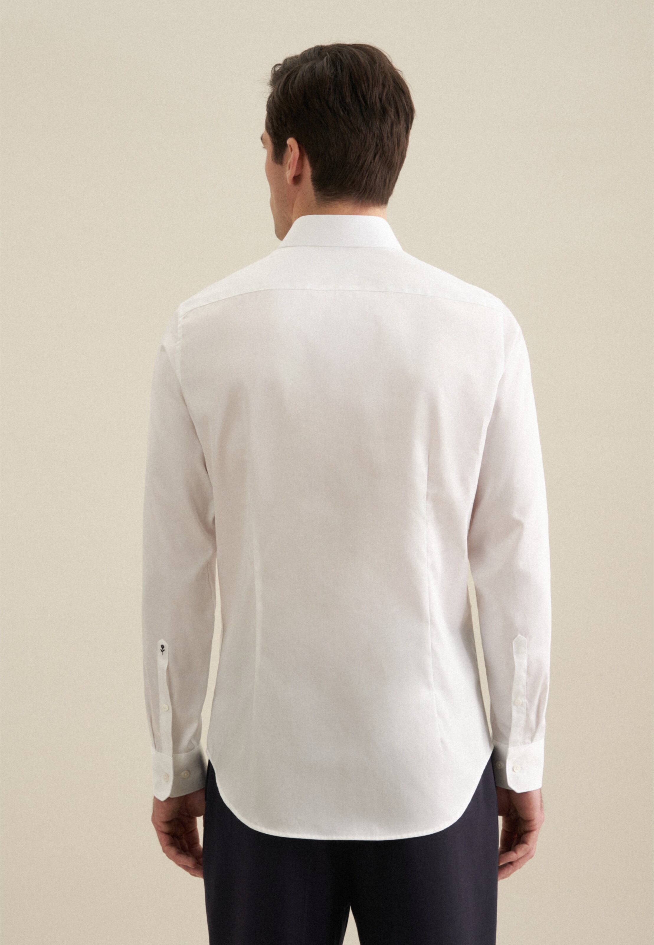 SEIDENSTICKER Regular fit Business shirt in White