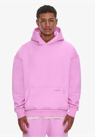 Sweat-shirt Dropsize en rose : devant