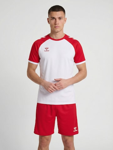 Hummel Functioneel shirt in Wit: voorkant