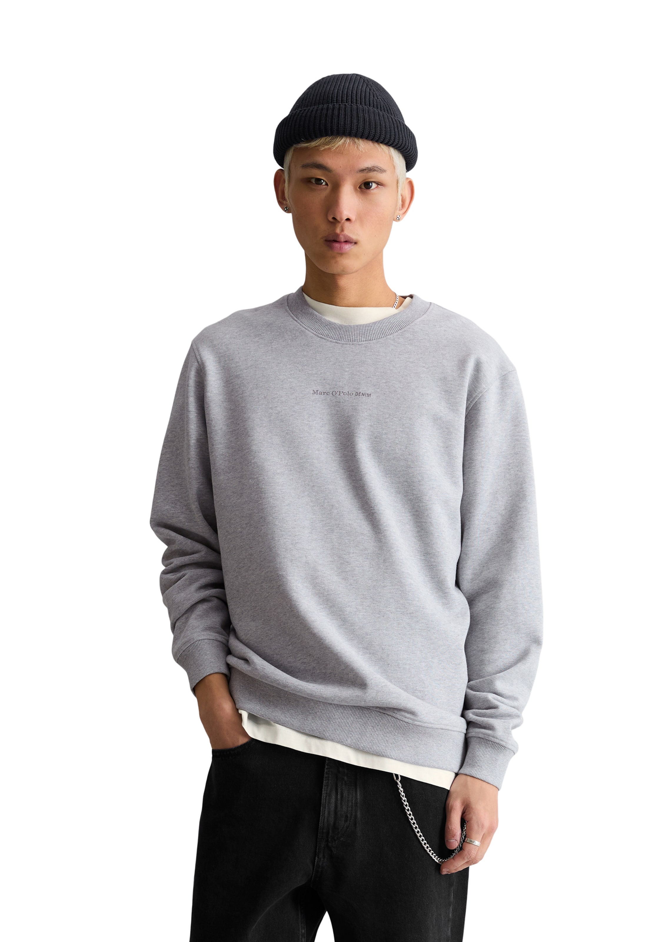 Marc O'Polo DENIM Sweatshirt i grå: forside