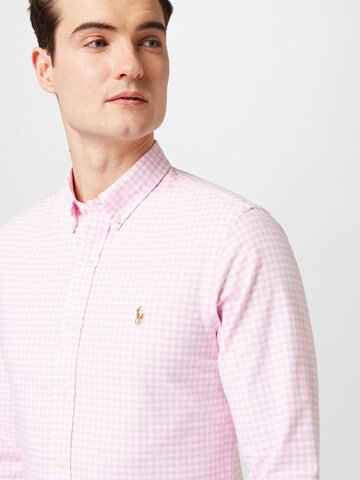 Polo Ralph Lauren Slim fit Button Up Shirt in Pink