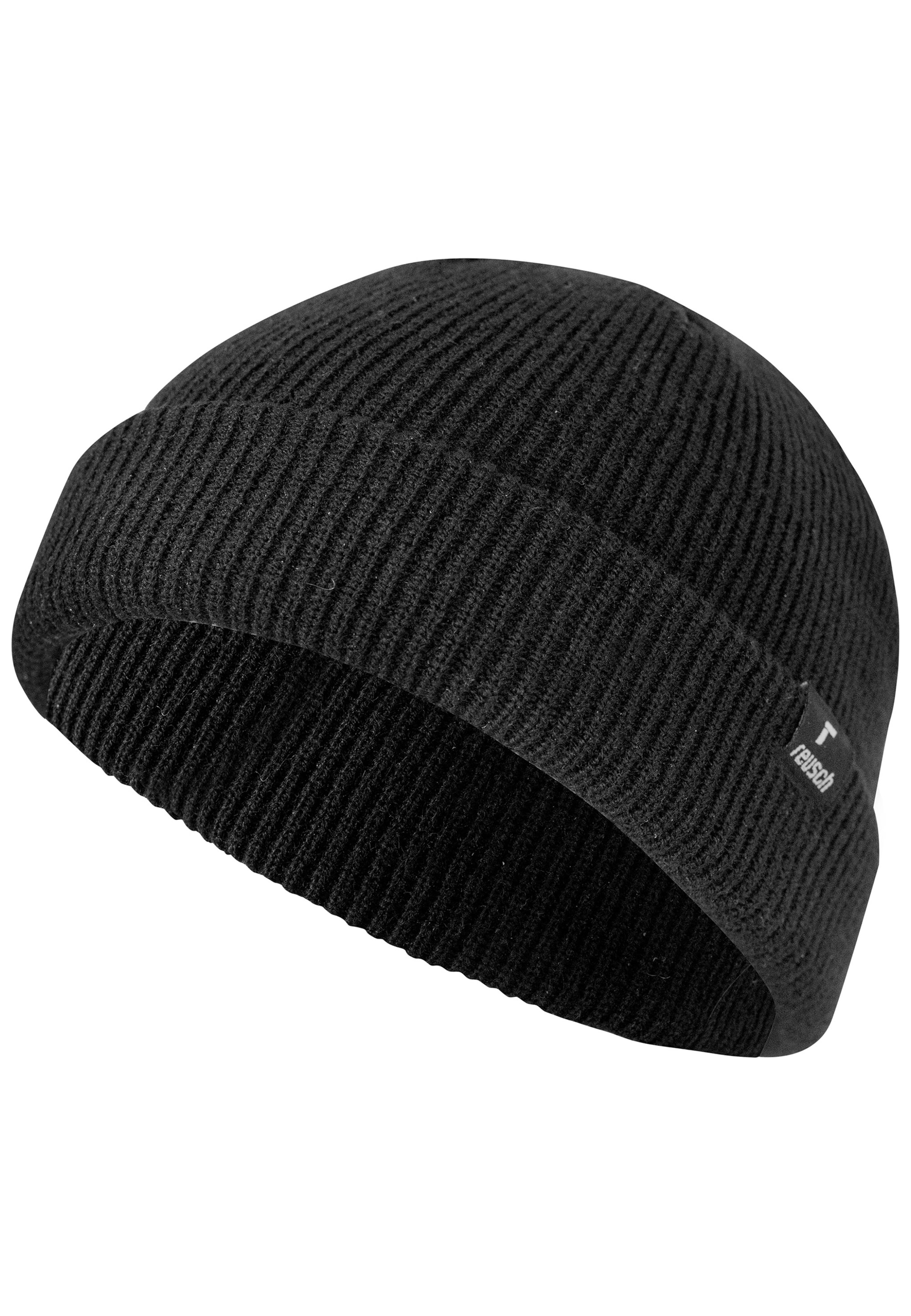REUSCH Sportmuts 'Fisherman' in Zwart: voorkant