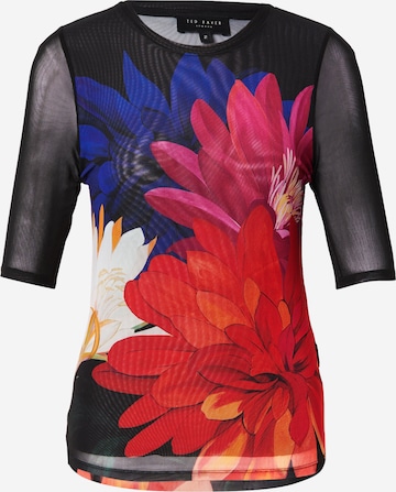 juoda Ted Baker Marškinėliai: priekis