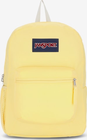 Sac à dos JANSPORT en jaune : devant