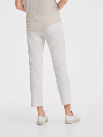 OPUS Slimfit Jeans 'Louis' in Weiß