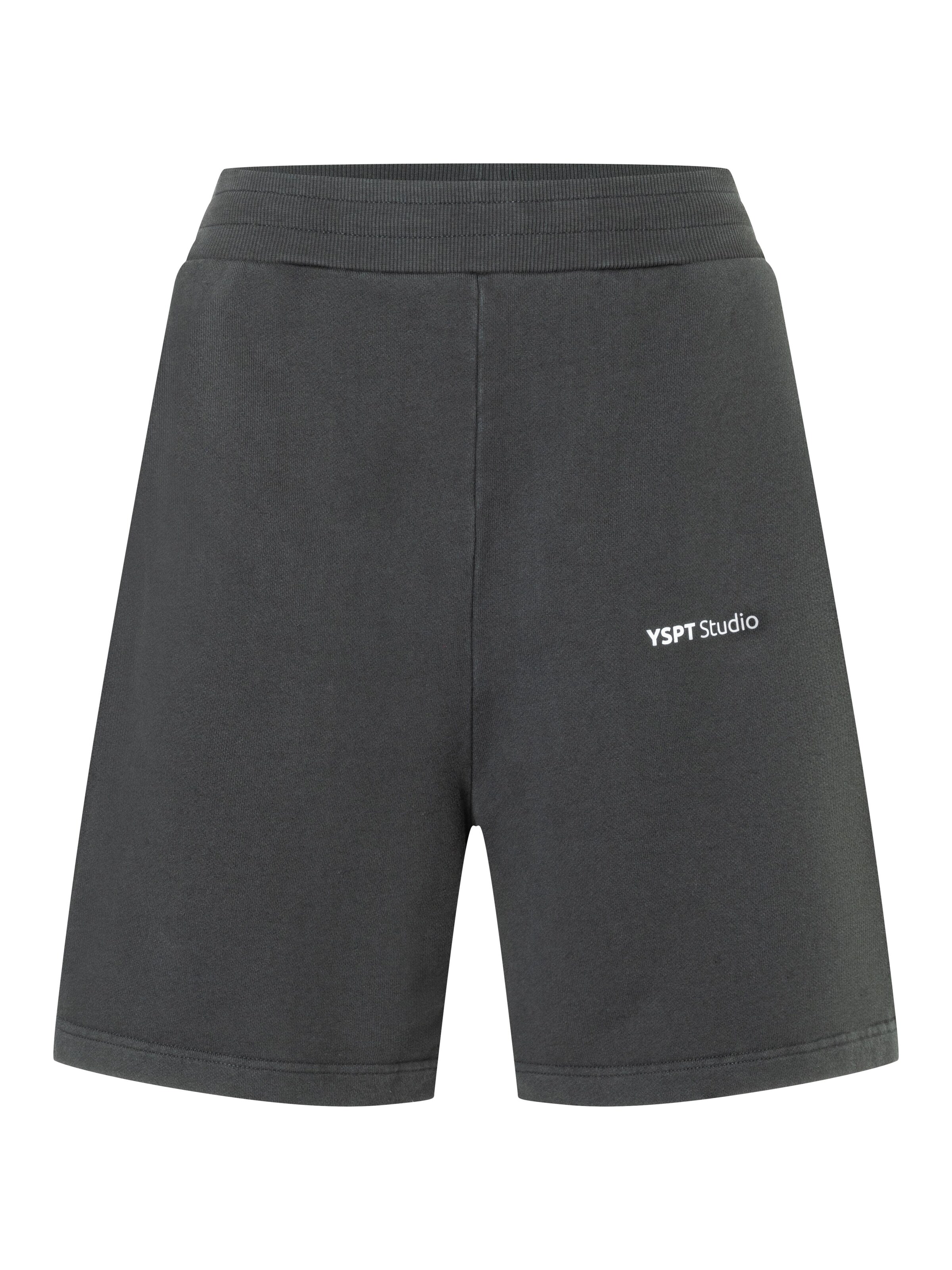 YSPT Studio Regular Sporthose 'Granite' in Schwarz