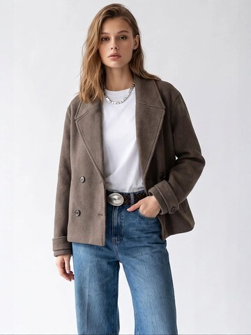 MixRay Between-Season Jacket 'Jacken' in Brown
