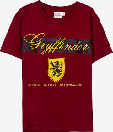 Harry Potter Shirt 'Harry Potter T-Shirt' in Red: front
