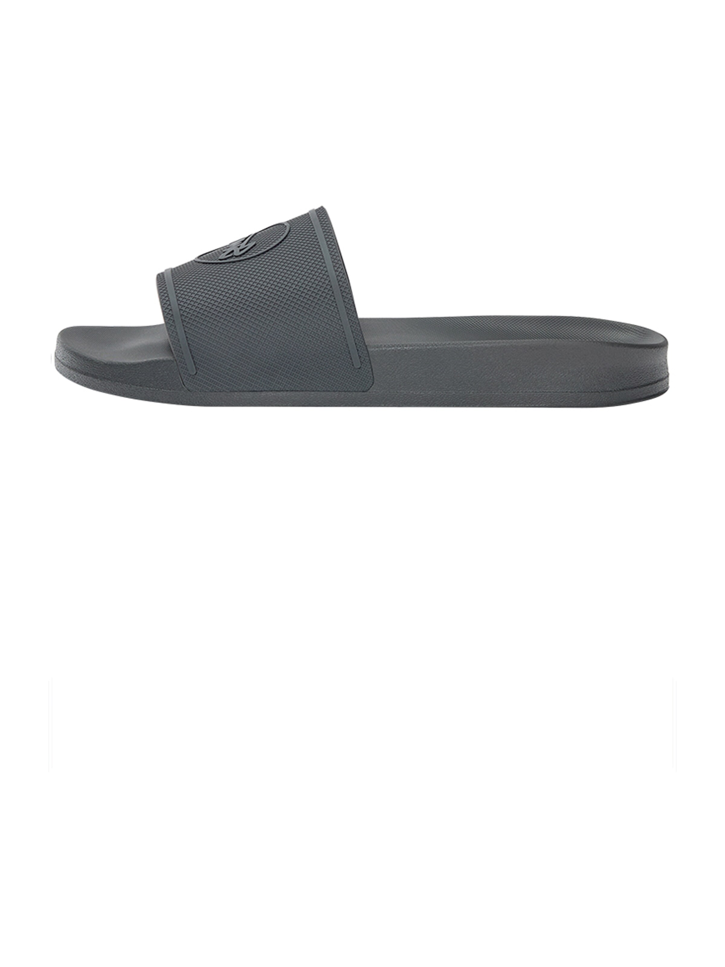 Pull&Bear Pantolette in Grau