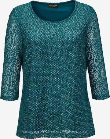 Goldner Blouse in Groen: voorkant