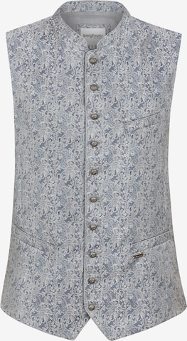 STOCKERPOINT Traditional vest 'Ramiro' in Blue: front