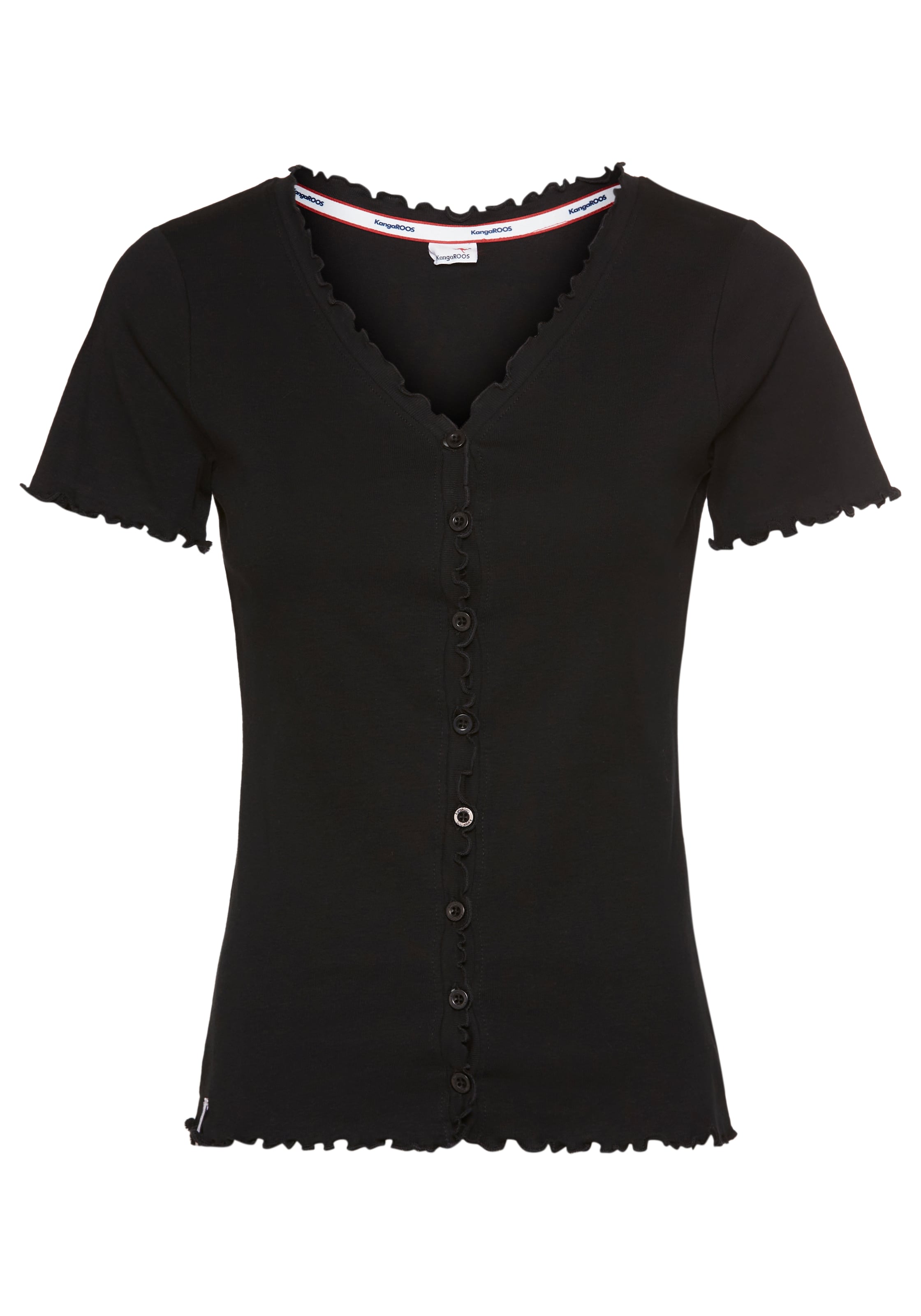 KangaROOS Shirt in Black: front