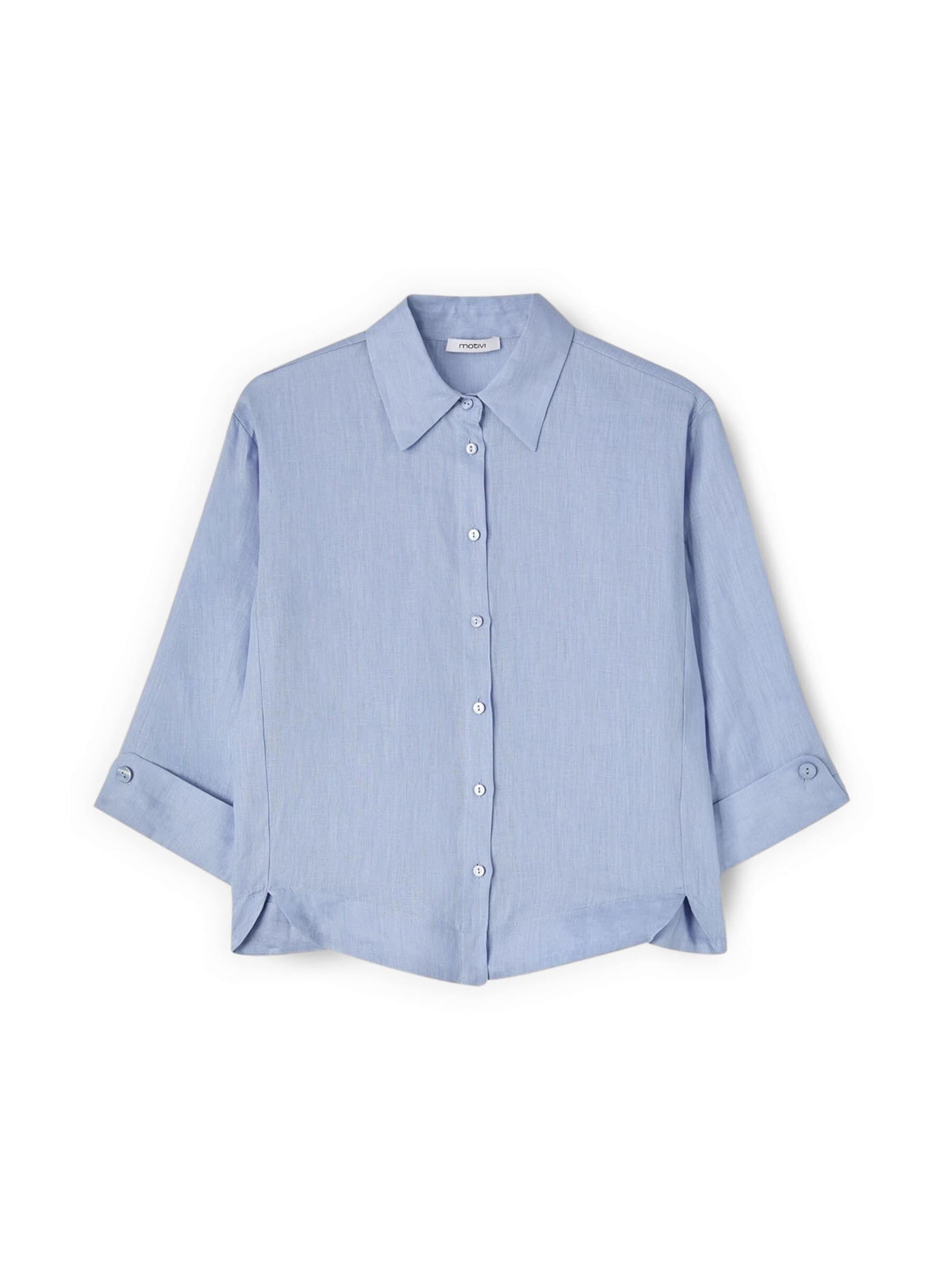MOTIVI - Blusa en azul: frente