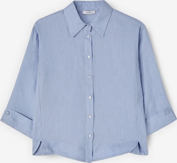 MOTIVI - Blusa en azul: frente