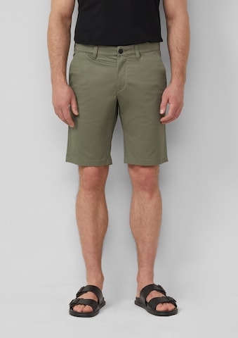 Regular Pantalon s.Oliver en vert : devant