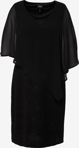 Ulla Popken Evening Dress in Black: front