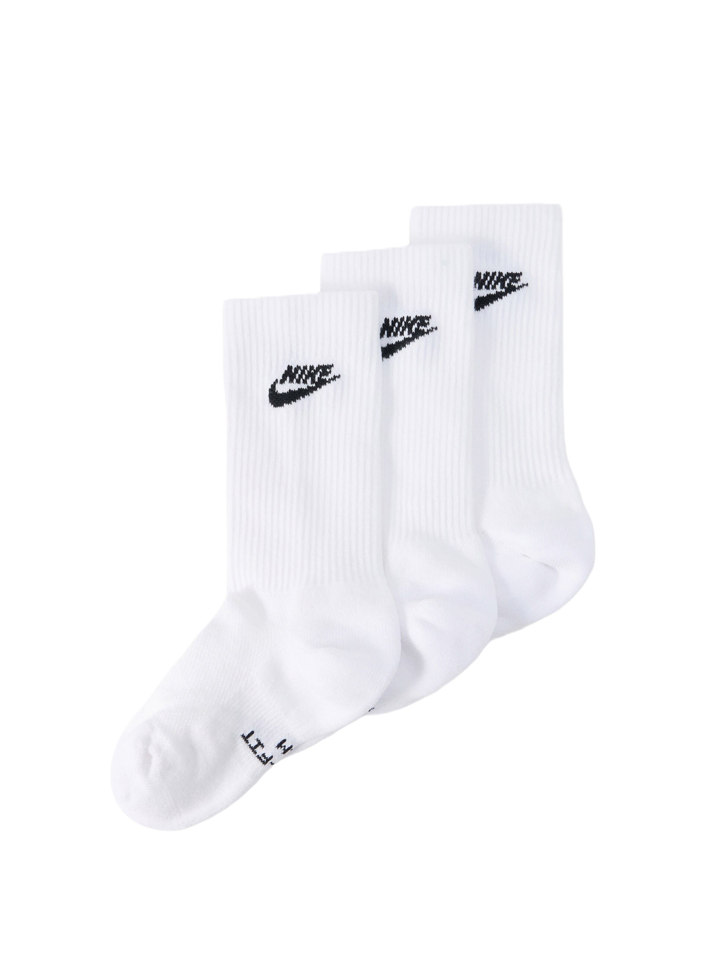 balts Nike Sportswear Zeķes: no priekšpuses