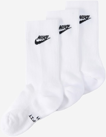 Nike Sportswear Κάλτσες σε λευκό: μπροστά