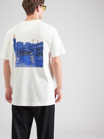 T-Shirt 'Paris' ADIDAS ORIGINALS en blanc : devant