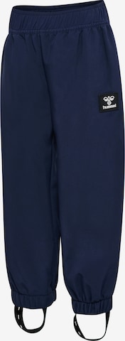 Hummel Regular Outdoorhose 'JUPITOR TEX MINI SOFTSHELL' in Blau