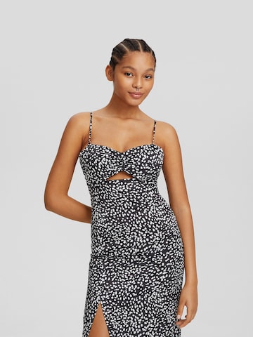 Robe Bershka en noir : devant