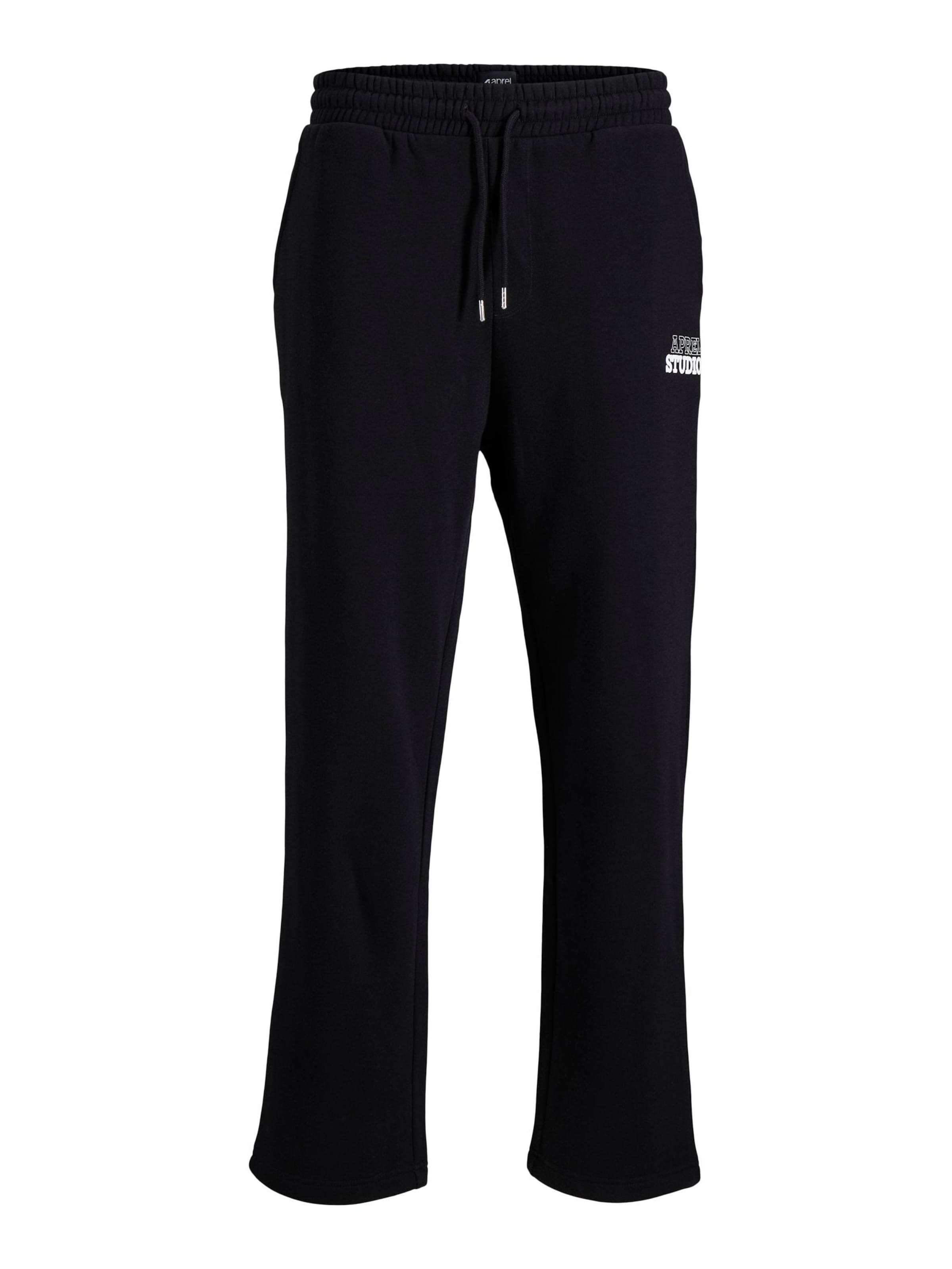 aprel regular Bukser i sort: forside
