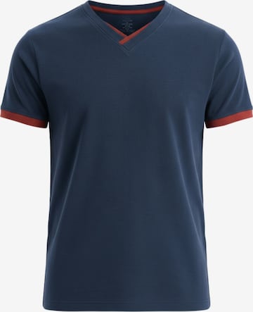 Ombre Shirt in Blue: front