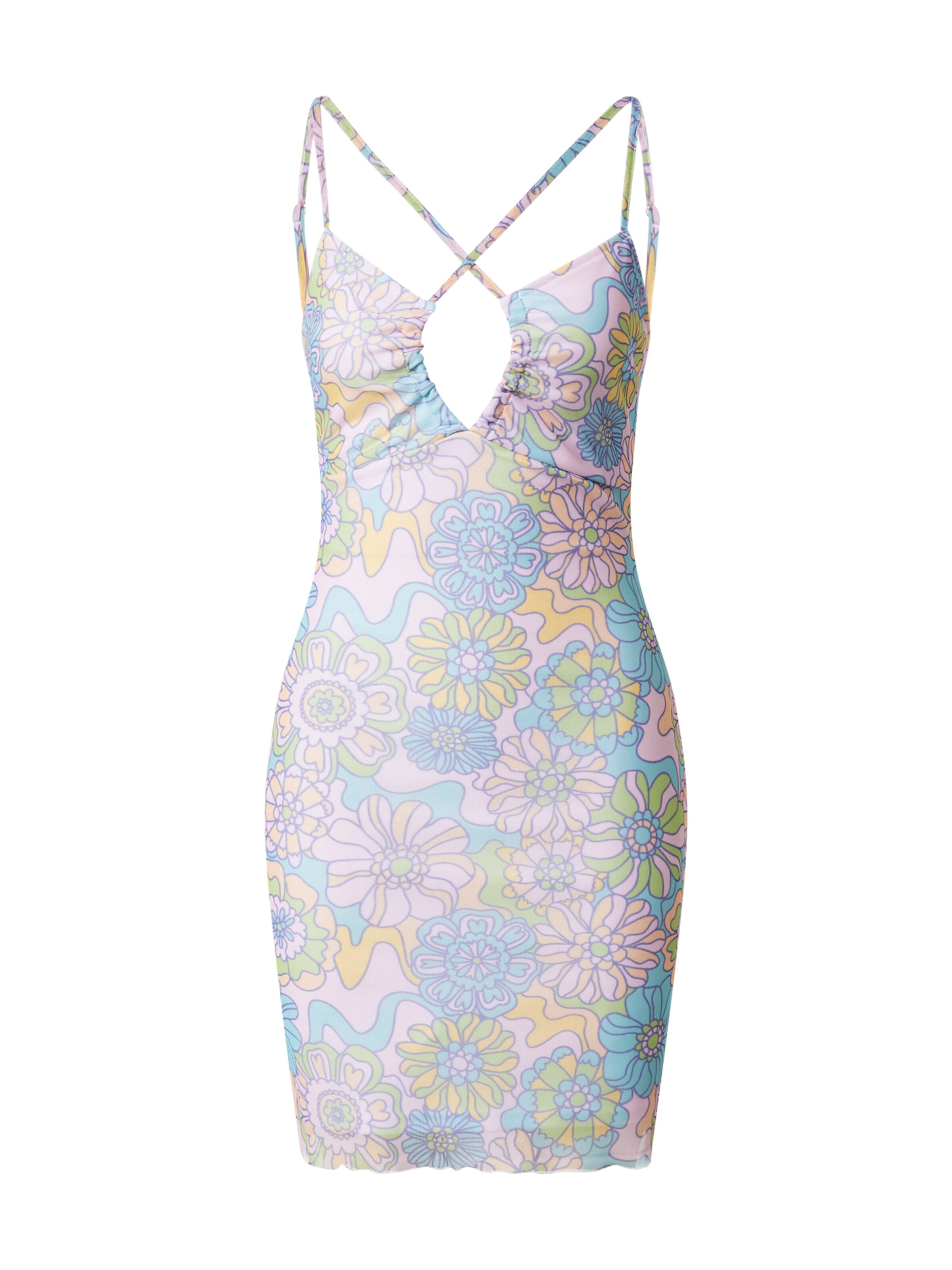 Vintage Supply - Vestido em rosa: frente