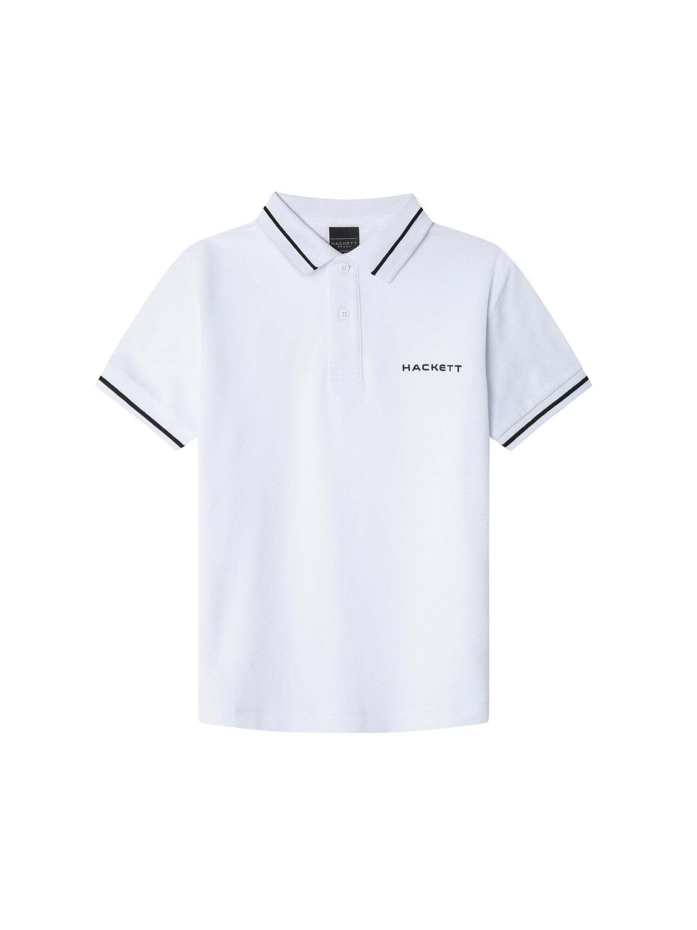 Maglietta di Hackett London in bianco: frontale