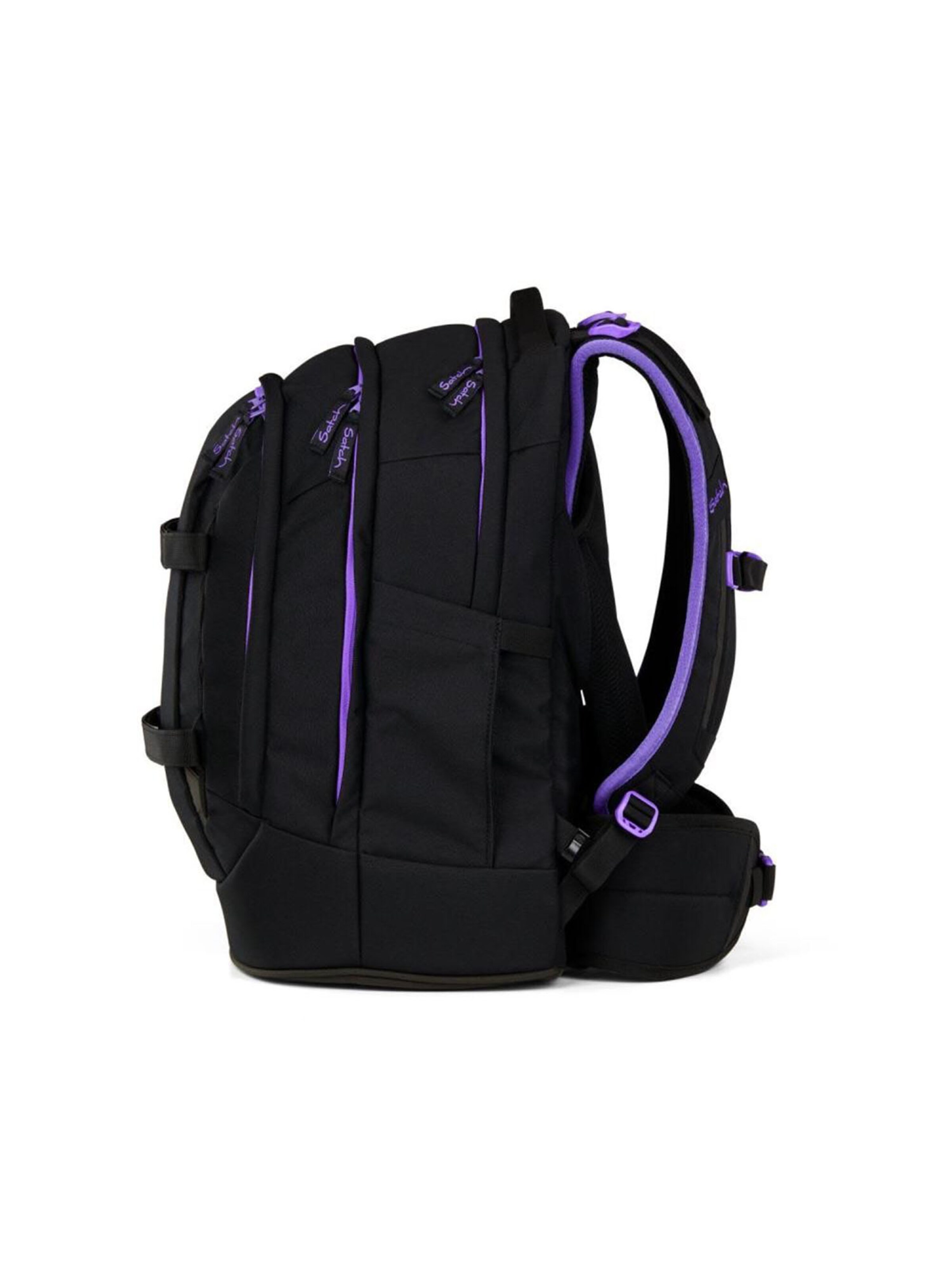 Satch Backpack 'Pack Purple Phantom Schulrucksack Set 3tlg' in Purple