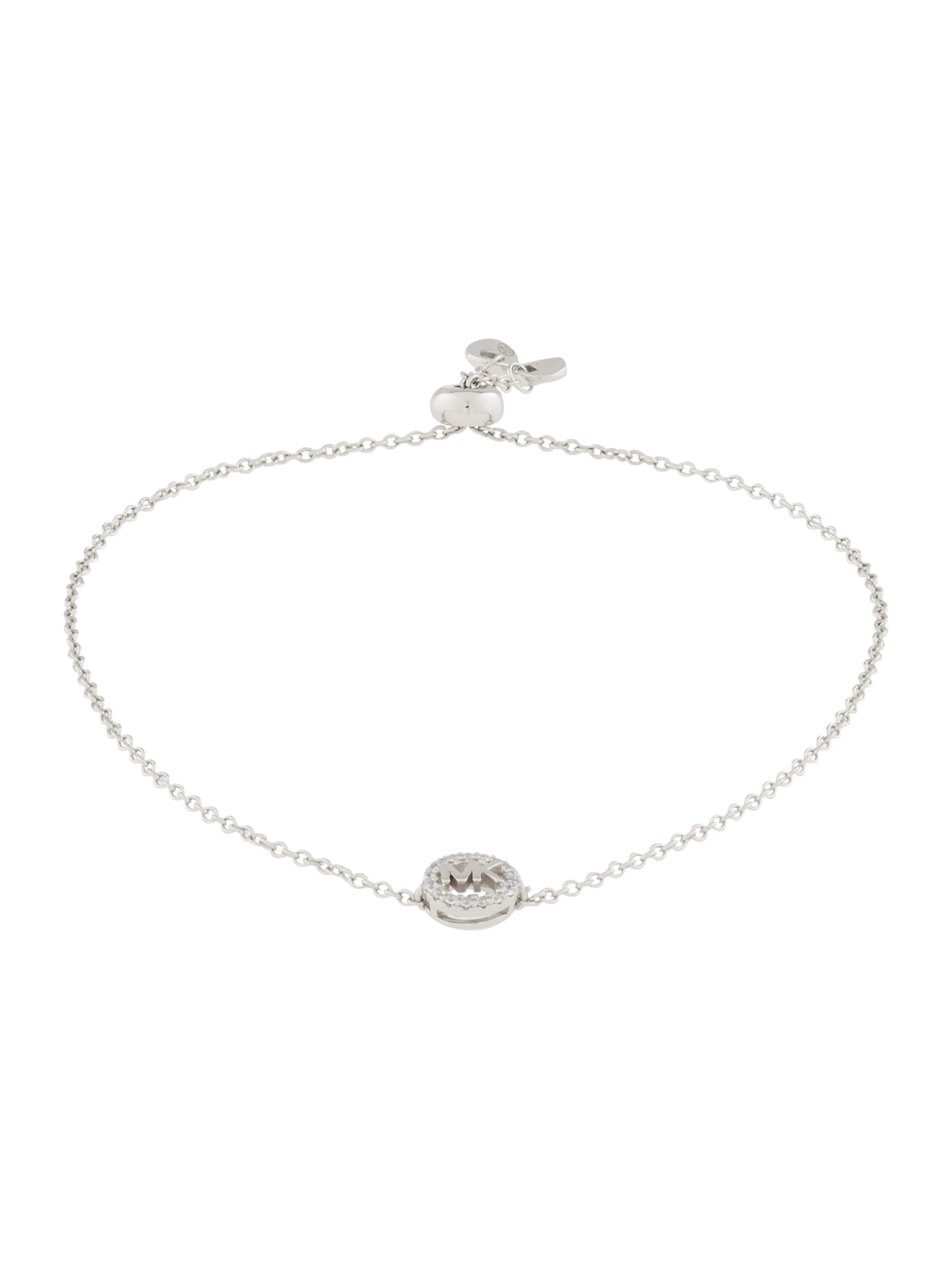 MICHAEL Michael Kors Βραχιόλι σε ασημί: μπροστά