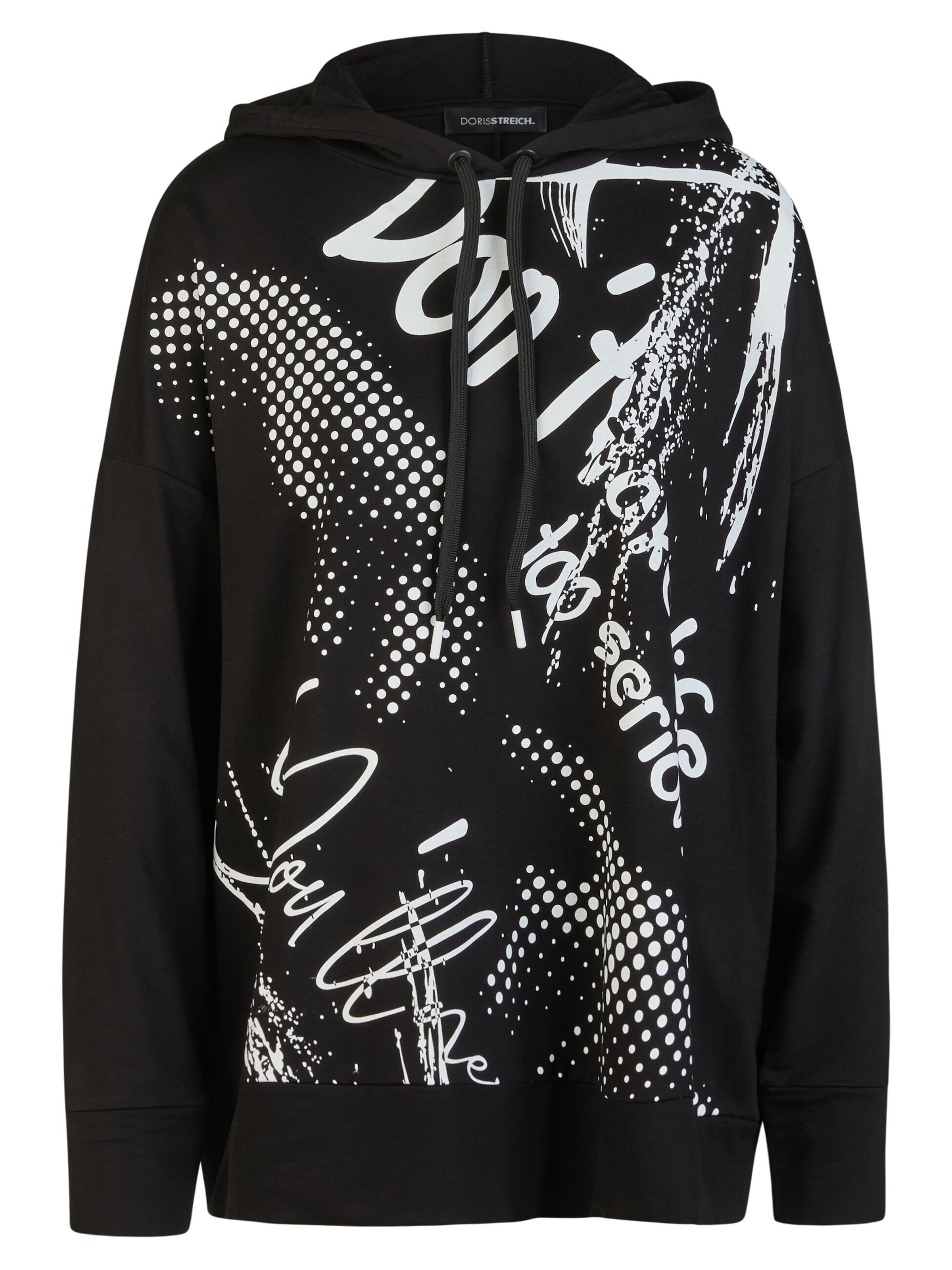 Doris Streich Sweatshirt in Schwarz: Vorderseite
