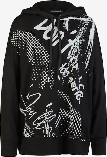 Doris Streich Sweatshirt in S-M in schwarz / weiß, Produktansicht