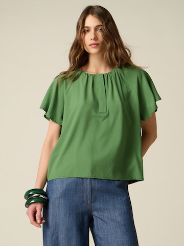 oltre Blouse in Green