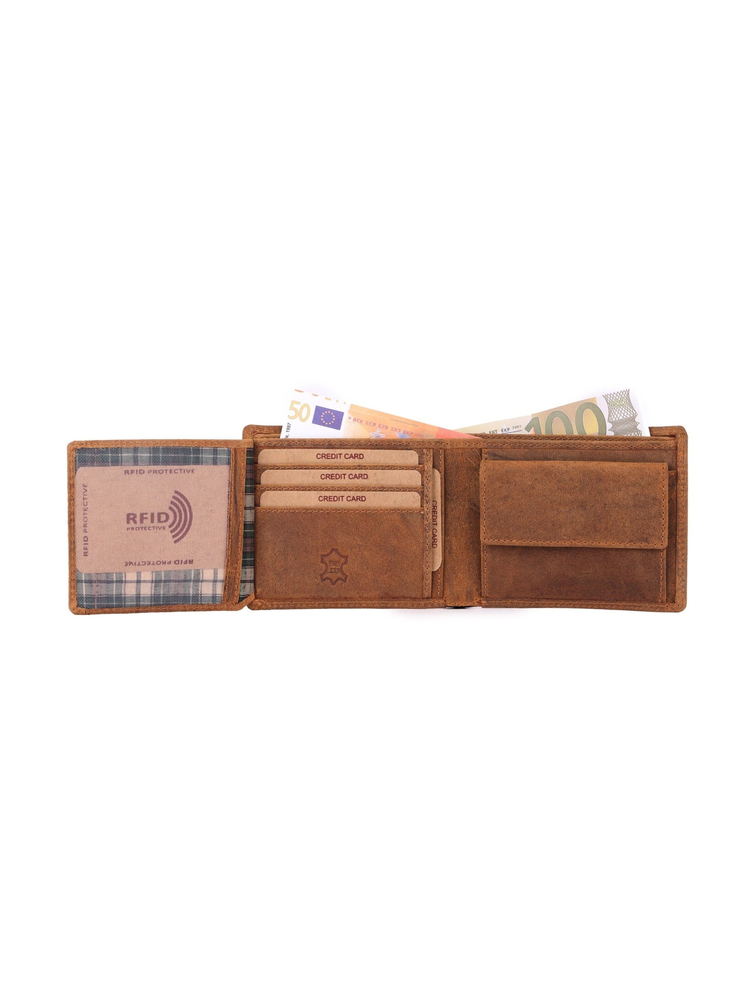Benthill Wallet in Brown