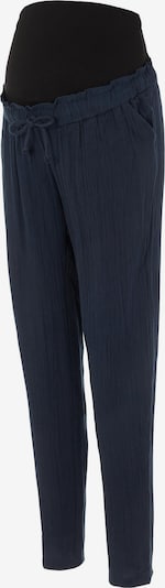 Pantaloni 'Cora' MAMALICIOUS di colore marino / nero, Visualizzazione prodotti